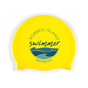 Robben Island Swimmer Swim Cap